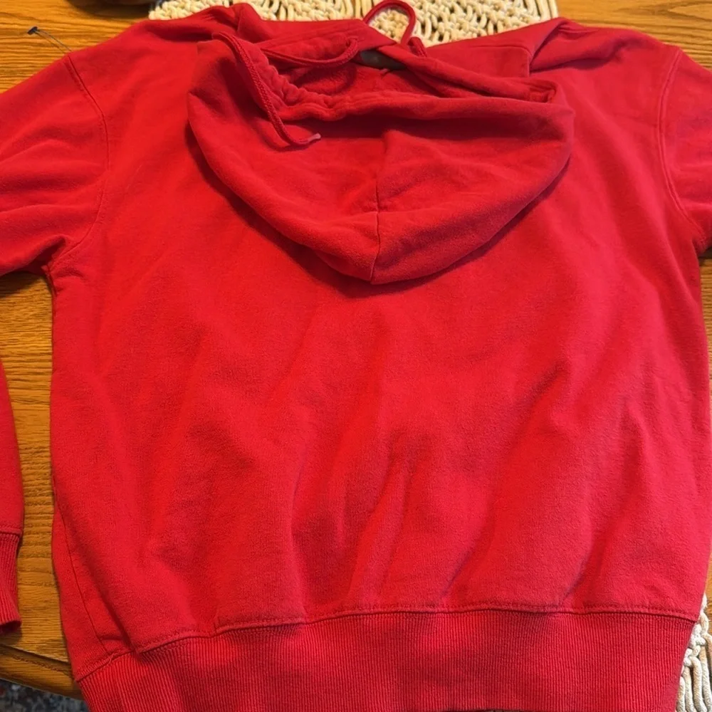 The Beatles Red and Yellow Graphic Sweatershirt hoodie size x‎ small
